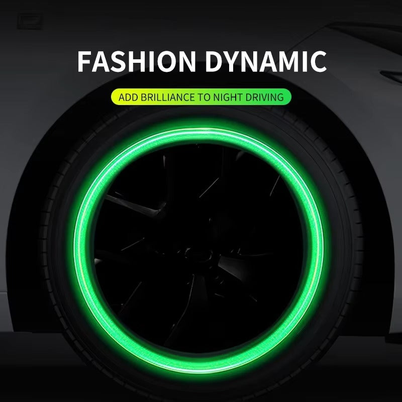 Car Luminous Tire Valve Cap(4 pcs set)
